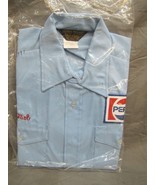 Vintage Original NOS PEPSI UNIFORM SHIRT w/ Patch Left Pocket USA  #2 - $24.74