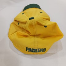 New Era NFL Green Bay Packers Men's Back Fitted Yellow Baseball Cap Hat Sz L/XL image 12