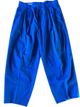 Mens Policy Blue Pants Size 36x32-SHIPS N 24 HOURS - €38,17 EUR
