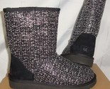 UGG Black Classic Short FRILL Fashion Boots Women Size US 6,EUR 37 NIB #... - $98.99