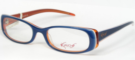 KaOS Thirty One COL.2 Bleu/Blanc / Ambre Lunettes 49-17-137mm Allemagne - $75.30