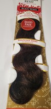 100% human hair Brazilian remy weave; body wave; curly; sew-in; for women; Saga - £39.22 GBP