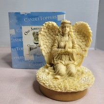 Our America Gift Christmas angel original Jar candle topper vintage new ... - $18.49