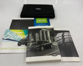 2018 Ford Focus Owners Manual Handbook Set with Case OEM F02B54064 - $37.12