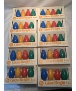 Lot of 10 (4 Packs) GE Glow Bright C9-CC Indoor/Outdoor Replacement Ligh... - $741.31 MXN