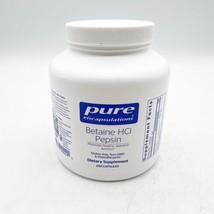 Pure Encapsulations Betaine HCI Pepsin Exp 3/25 250 Capsules - $34.99