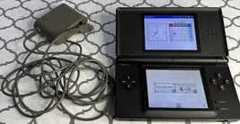 Nintendo DS Lite Cobalt Blue Handheld Systems W/OEM charger, Game Tested - $60.76