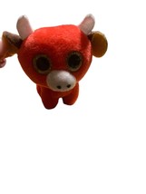 Snort Red Bull TY Teenie Beanie Boo&#39;s 3&quot; Plush Toy McDonald&#39;s Happy Meal - £6.32 GBP