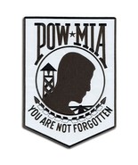 POW MIA REFLLECTIVE DELUXE BIKER PATCH  biker iron on - $5.84