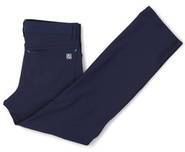 FootJoy FJ Athletic‎ Fit 5-Pocket Golf Pants Men&#39;s 30 X 32 Navy Blue Str... - $37.15