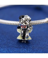 Halloween 925 Sterling silver Disney Villains Cruella De Vil Charm 79342... - $17.90