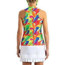 NWT Ladies TZU TZU SPORT POLLY Bella Sleeveless Racerback Golf Shirt -  L image 2