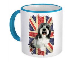 Old English Sheepdog UK Flag : Gift Mug Dog British United Kingdom England - £12.49 GBP+