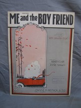 Antique 1900s &quot;Me and the Boy Friend&quot; Sheet Music #274 - $19.79