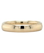 3.9mm Wedding Band Ring 14K Yellow Gold 5g Size 9.25 - $950.60