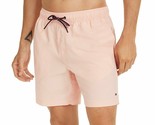 Tommy Hilfiger Men&#39;s 7&quot; Inseam Solid Swim Trunks in Blossom -Size XL - $26.94