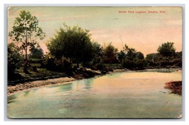 Miller Park Lagoon Omaha Nebraska NE UNP DB Postcard V16 - £2.33 GBP