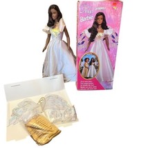 Vintage My Life Size Angel Barbie Doll 3 Ft African 2 Angel Outfits Open Box - £231.77 GBP