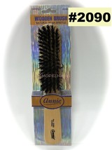 ANNIE WOODEN BRUSH NATURAL BOAR BRISTLE  #2090- HARD - £226.07 GBP