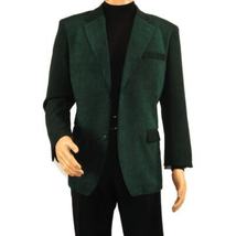 Men's Zacchi Sport Coat Patch Elbow Chenille Velveteen Bryan Green 74524 image 5