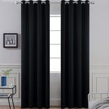 Yakamok 84 Inch Long Blackout Curtains For Bedroom, Thermal, 52 Inch Width - £35.31 GBP