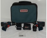 Bosch CLPK22-120 2 Tool Kit Impact Driver 1/4 Inch Drill 3/8 Inch - $89.99