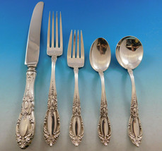 King Richard by Towle Sterling Silver Flatware Set 12 Service 60 Pcs Dinner Size - £3,441.78 GBP