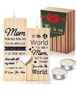 NEW Gifts for Mom – Candle Holder with 2 Tealight Mom Gifts for Mom Gift... - £11.35 GBP