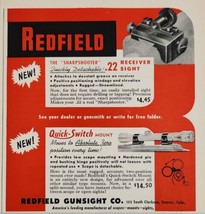 1958 Print Ad Redfield .22 Receiver Sights &amp; Quick Scope Mounts Denver,CO - £11.68 GBP