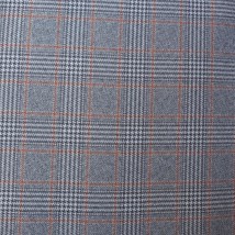 Tissu 1970&#39;s 1960&#39;s Gris Écossais Motif Polyester Laine Blend Tissu 58 &quot;... - $117.10