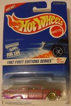 Hot Wheels 1997 First Editions 1959 Chevy Imapa 1:64 scale Die Cast MOC ... - $7.69