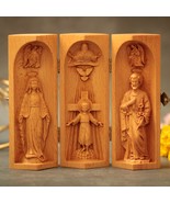 Handmade Prayer Altar Catholic Wooden Religious Gifts Catholic Altar Cat... - £39.91 GBP