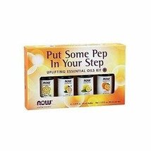 Now Essential Oils Put Some Pep in Your Step Uplifting Aromatherapy Kit ... - $25.73