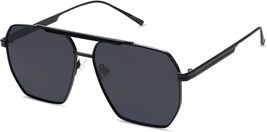 SOJOS Retro Oversized Square Polarized Sunglasses for Women and Men Vint... - £20.44 GBP
