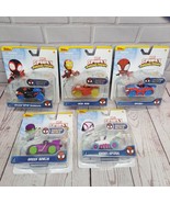 Set of 5 Amazing  Spidey and his Amazing Friends Metals Cars Goblin Spid... - $24.66