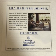 1994 Sheraton Gateway Hotel Vintage Print Ad Advertisement  PA1 - £6.30 GBP