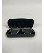 Antique Lloyd Eyeglasses Glasses Frames Round Spectacles With Hard Case - €21,33 EUR