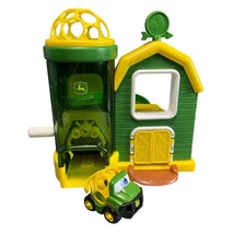 Bright Starts John Deere Rev Up Barnhouse Playset and Push Vehicle - £13.10 GBP