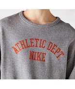 Nike Athletic Dept Sportswear Sweatshirt Pullover Crewneck Mens Large Gr... - €51,92 EUR