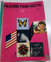 Music For Millions Series Vol. 42 Folksong Piano Recital Copyright 1962 ... - £7.74 GBP