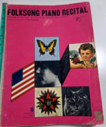 Music For Millions Series Vol. 42 Folksong Piano Recital Copyright 1962 ... - £7.75 GBP