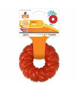Nylabone Strong Chew Ring Braided Chew Toy for Dogs Beef Medium/Wolf (1 ... - $200.32 MXN