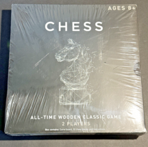 CHESS All-Time Wooden Classic Game RMS International - Factory Sealed - $19.00