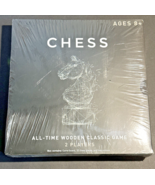 CHESS All-Time Wooden Classic Game RMS International - Factory Sealed - $19.00