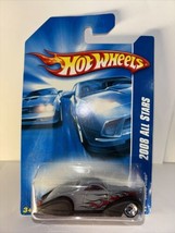 2008 HOT WHEELS All Stars Swoop Coupe #51 Silver/Black - £5.51 GBP