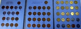 Canadian Small Cent Collection~52 Pennies~1920-&gt;1971~Good Condition - £15.63 GBP