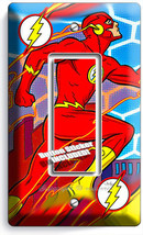 Flash Barry Allen Comic Super Hero Single Gfi Light Switch Wall Plate Room Decor - £7.42 GBP