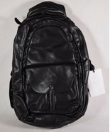 Monreaux Backpack Leather Mabel Black New - $108.32 CAD