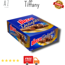 Tiffany Wafer Break Delights 24x14g Crunchy Cream Filled Wafer 2 Rolls ت... - $24.36