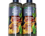 2 Pack Dove Men Care Rebalance Tea Leaves Chaga Body Wash Plant Based 18oz - £25.15 GBP